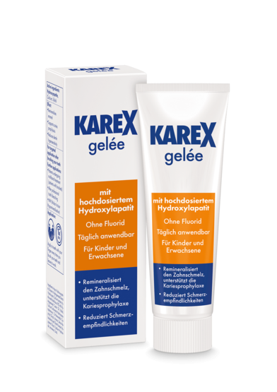 KAREX gelée - Die Kariesprophylaxe mit hochdosiertem Hydroxylapatit