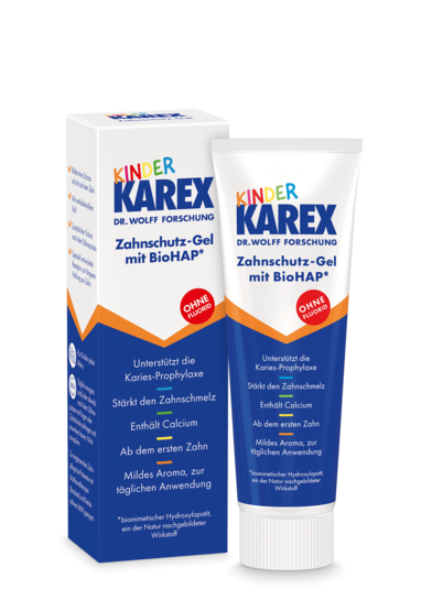 KINDER KAREX Tooth Protection Gel - The additional protection in caries prophylaxis