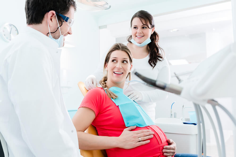 Zahnarzt und Schwangerschaft